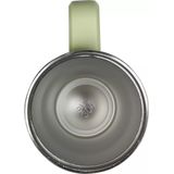 Benson - Thermosbeker - Groen - 900 ml - Transparante Deksel