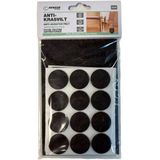 Benson - Antikrasvilt - Zelfklevend - 25x Stuks - Bruin - Meubelviltjes