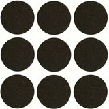 Benson - Antikrasvilt - Zelfklevend - 25x Stuks - Bruin - Meubelviltjes