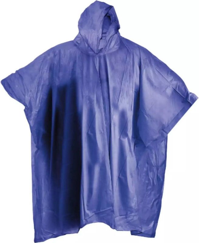 Benson - Regenponcho - Donkerblauw - 102x127 cm