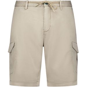 New Zealand - Cargo Korte Broek - Beige - 57% Lyocell 42% Katoen 1% Elastaan