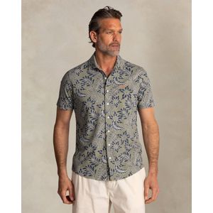 New Zealand - Casual Overhemd - Groen - Katoen/Polyester