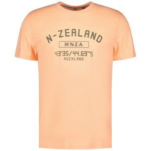 New Zealand - T-shirt - Oranje - Katoen