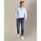 NZA - 25GN314 - Trui - Lichtblauw - Half Zip