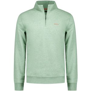 NZA New Zealand - 25gn314 - Sweatshirt - Katoen - Met Halve Rits