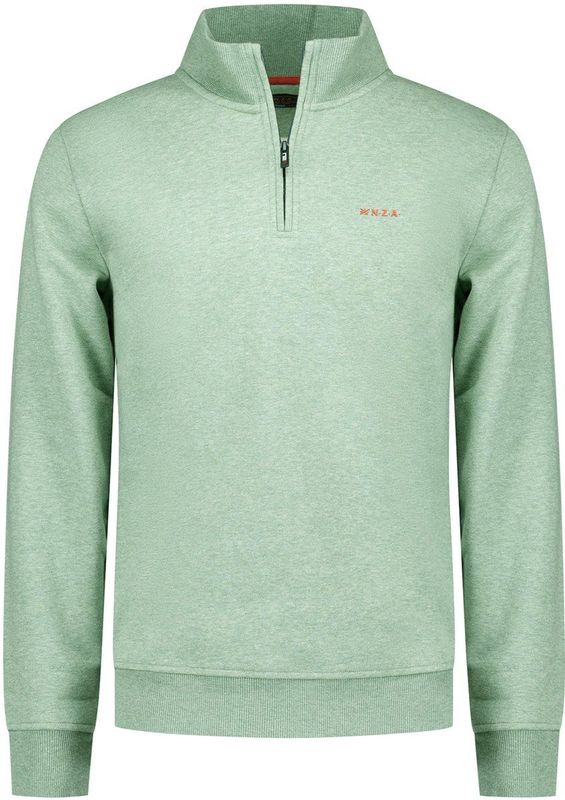 NZA New Zealand - 25gn314 - Sweatshirt - Katoen - Halve Rits