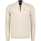 NZA - Blauwe - Katoenen Half Zip Trui