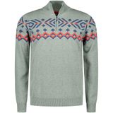 NZA - Auckland - Trui - Soft Green Melange - Mannen