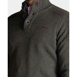 NZA - Groene Half Button Trui - Knitwear