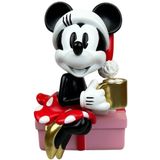 Disney - Home 3D Statue - Minnie Mouse - Beeldje - Zittend Op Cadeau - 13 x 12,5 x 19,5 cm