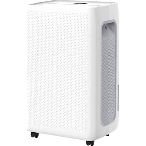 Nurion Slimme luchtontvochtiger compact Ontvochtigt 20 Liter per dag - voorkomt schimmel - Slaapkamer, woonkamer en badkamer Wifi met carbon filter