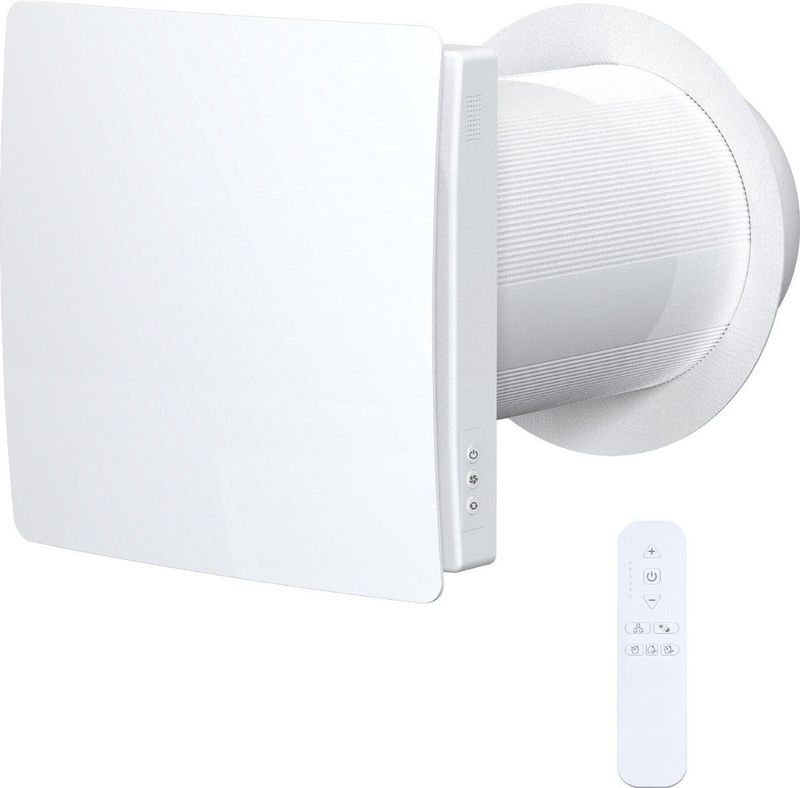 Nurion - Decentrale WTW-unit - Ø150 mm - met Afstandsbediening - Wifi