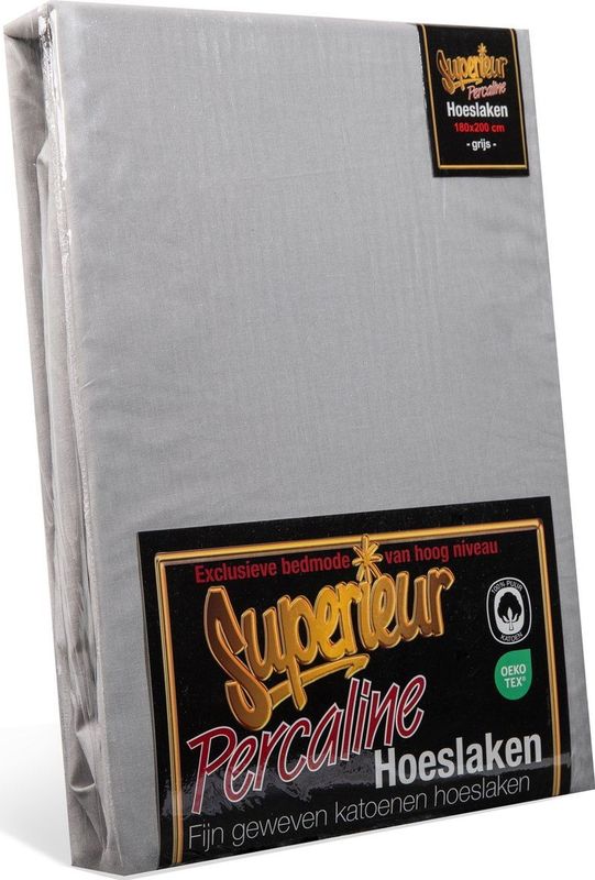 Hoeslakens - Wit - Katoen