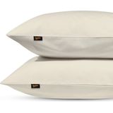 Superieur kussenslopen Katoen - 60x70 (set van 2) - Creme- Antibacteriëel kussensloop - Kussen Beschermer - kussensloop katoen - kussensloop - Kussenbeschermer - Kussenslopen