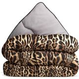 Avenue - Hoesloos Dekbed - Panter Luipaard/Taupe Grijs - 200x200 cm - Anti-allergisch