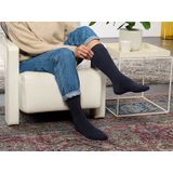 Skafit - Dikke Kniekousen - Blauw - Antibacterieel - Warme Sokken