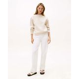 Sweater - Zwart - Sweatstof - Ronde Hals - Losse Pasvorm