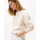 Sweater - Zwart - Sweatstof - Ronde Hals - Losse Pasvorm