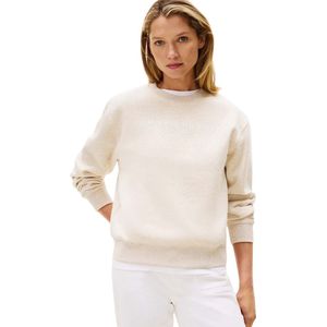 Sweater - Zwart - Sweatstof - Ronde Hals - Losse Pasvorm