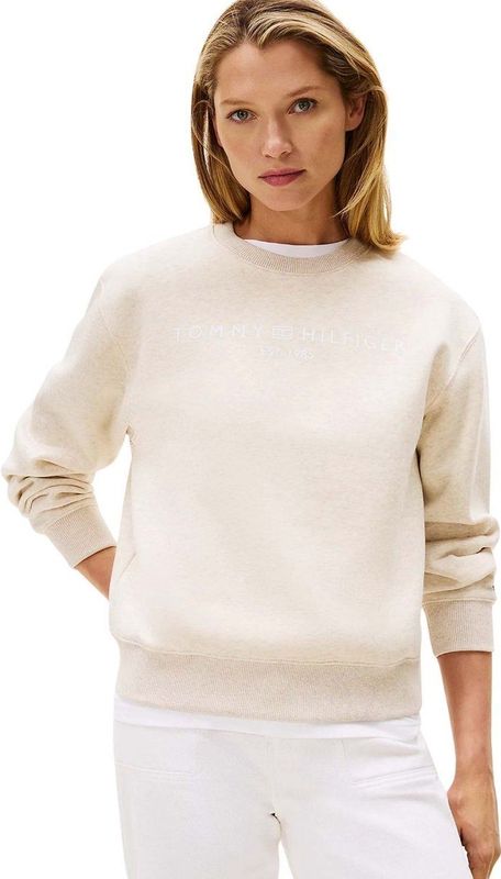 Sweater - Zwart - Sweatstof - Ronde Hals - Losse Pasvorm