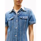 TOMMY HILFIGER - Jurk 'Lana' - Blauw - Denim - 3/4 Lengte