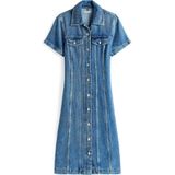TOMMY HILFIGER - Jurk 'Lana' - Blauw - Denim - 3/4 Lengte