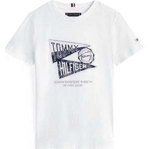 TOMMY HILFIGER Shirt  zwart / wit
