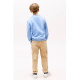 Tommy Hilfiger Sweatshirt - Script Vlag - Cloudy Blue - Tommy Hilfiger - 1 jaar (80) - Sweatshirt