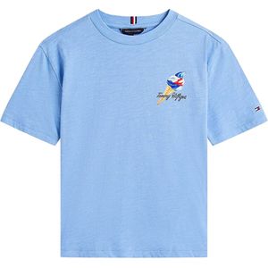 TOMMY HILFIGER Shirt  beige / navy / lichtblauw / rood