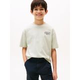 Regular fit T-shirt van puur katoen