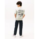 Regular fit T-shirt van puur katoen