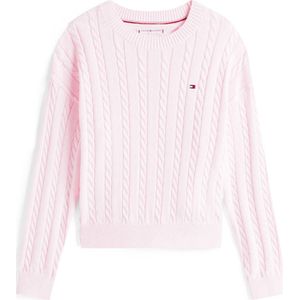 Sweater - Light Pink - Regular Fit - Lange Mouwen - Ronde Hals