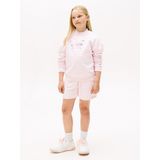 Tommy Hilfiger - TOMMY SCRIPT SWEATSHIRT - Light Pink - Sweatshirt - Voor Kinderen Tot 16 Jaar