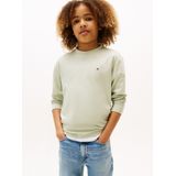 Tommy Hilfiger - Longsleeve - Lichtgroen - 100% Katoen
