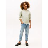 Tommy Hilfiger - Longsleeve - Lichtgroen - 100% Katoen