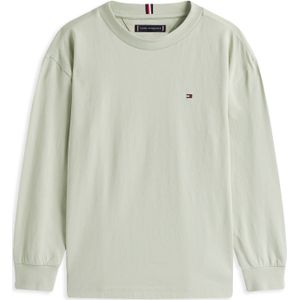 Tommy Hilfiger - Longsleeve - Lichtgroen - 100% Katoen