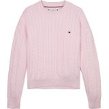 Light Pink - Sweater - Ronde Hals - Lange Mouwen - Regular Fit
