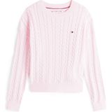 Light Pink - Sweater - Ronde Hals - Lange Mouwen - Regular Fit