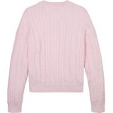 Light Pink - Sweater - Ronde Hals - Lange Mouwen - Regular Fit
