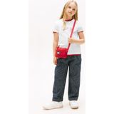 Tommy Hilfiger - TOMMY SCRIPT SEQUINS TEE SS - T-shirt - Wit - Voor Kinderen tot 16 Jaar