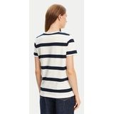 Tommy Hilfiger - Script Reg C-nk Ss - T-shirt - Blauw - Korte Mouwen