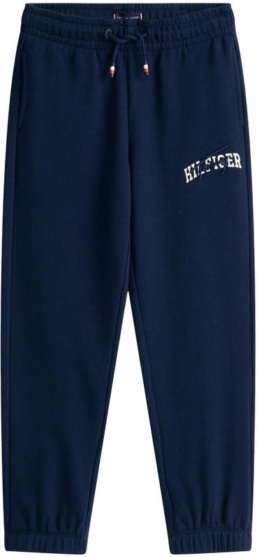 TOMMY HILFIGER Broek  navy / wit