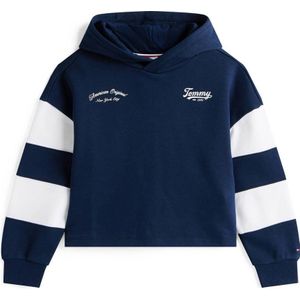 Tommy Hilfiger - Kinderhoodie - Twee-kleurig - Katoenmix - Regular Fit