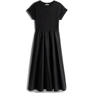Tommy Hilfiger - Midi Jurk - Donkerblauw - Biologisch Katoen