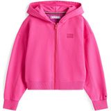 Sweatvest - Effen - Sweatstof - Capuchon - Losse Pasvorm