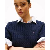 Gebreide Trui - Effen - Knitwear - Slanke Pasvorm - Ronde Hals