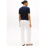 Gebreide Trui - Effen - Knitwear - Slanke Pasvorm - Ronde Hals