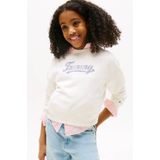 TOMMY HILFIGER Sweatshirt  lavendel / wit