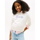 Sweater - Ivory - Katoen - Lange Mouwen - Ronde Hals