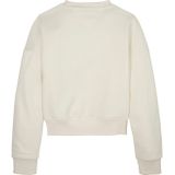 Sweater - Ivory - Katoen - Lange Mouwen - Ronde Hals